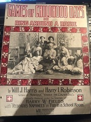 4-pack 11×14 sheet music pre-1920 Kids/Childhood Days