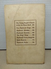 Radio Requests – Young People’s Church of the Air – Antique 1940&rsquo;s Songbook