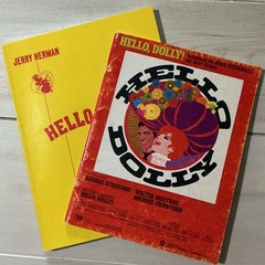 Hello Dolly Sheet Music Lot 2 Jerry Herman Vocal Score & Rare Easy Organ