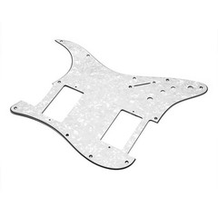 Style Model Compatible Electric Guitar Pickguard PVC 11 Hole 2 Coil Split Holes