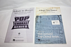 Large Group of 29 Choral Sheet Music Books