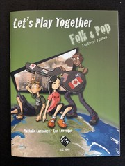 Let’s Play Together Folk & Pop Guitar Trio Ensemble Teacher Score & Sheet Music