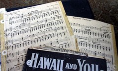 Vintage Sheet Music – Multiple Arrangements for Hawaiian Guitar by C S DeLano