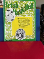 Vintage Irish Music Hall Piano Book Hal Leonard Paperback 160 pages VGC