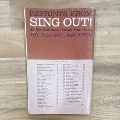 Oak Publications Lot of 6 Sing Out! Folk Song Books for Acoustic Guitar