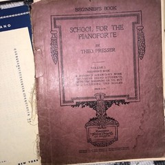 Lot Of 10 Vintage Piano Scores And Studies. Condition Varies
