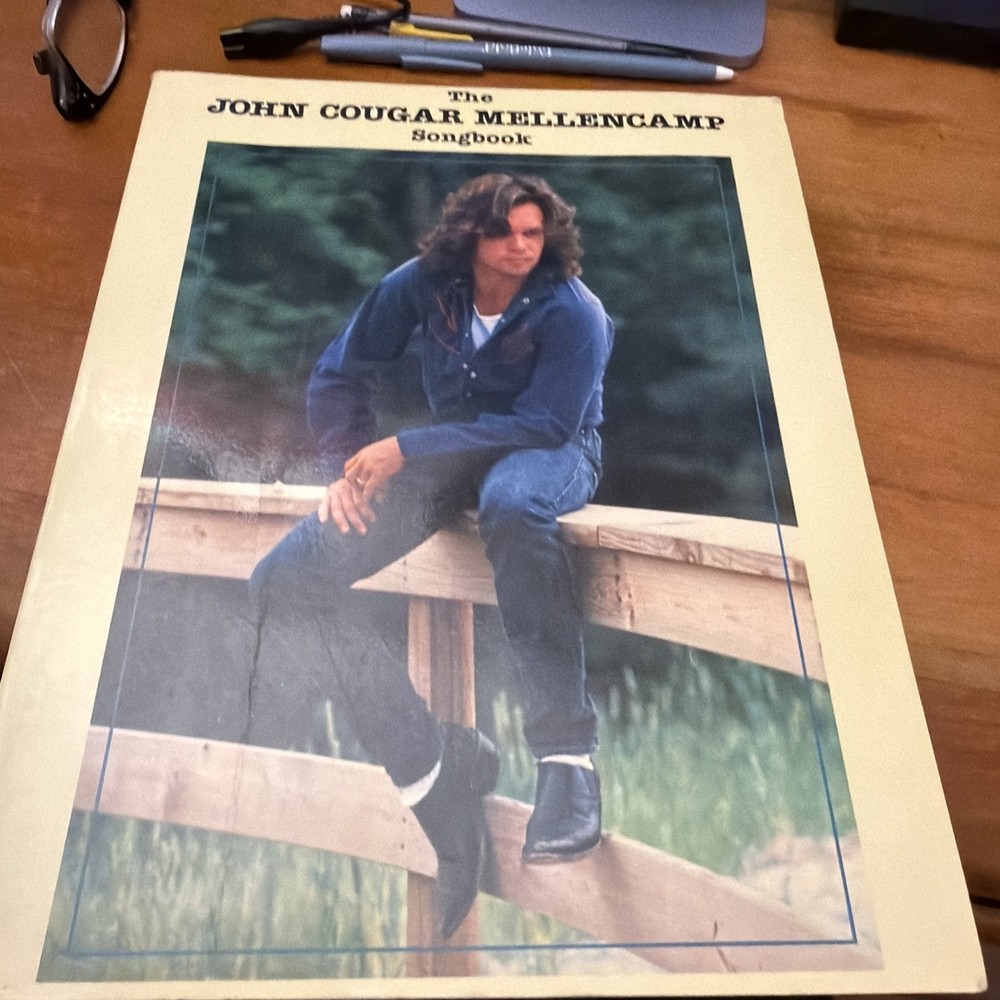 John Cougar Mellencamp-Songbook-1988 Original USA Songbook-45 Songs-Warner Bros