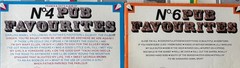 PUB FAVOURITES 5 X SONG BOOKS (1967-80) 100 SONGS POP FOLK ENGLAND