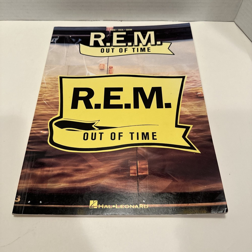 REM Out of Time Piano Vocal Guitar Tab Sheet Music Book Hal Leonard