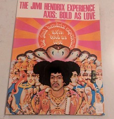 The Jimi Hendrix Experience Axis: Bold As Love Songbook, 1968 Sheet Music