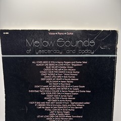 1982 Music Book Mellow Sounds of Yesterday and Today- Voice Piano Guitar Chords