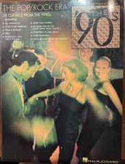 1990s Pop/Rock Era Songbook Piano Vocal Guitar Hal Leonard 35 Hits Vintage
