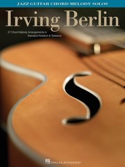 Irving Berlin Jazz Guitar Chord Melody Tab Sheet Music Hal Leonard Book