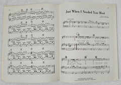 Songbook 1979 30 Best Easy Listening Songs Piano Guitar Vocal Very Good