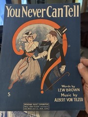E 3-Pack 9×12 post-1920 Vintage sheet music