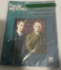 Popular Performer Gershwin The Songs of George & Ira Gershwin Book