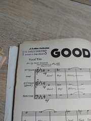 Good-bye Blues Full Score Vintage 8 Instruments Orchestra Robbins Modern Rhythm