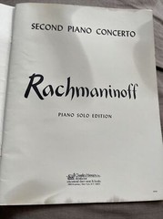 Rachmaninoff Second Piano Concerto Piano Solo Edition Charles Hansen Music Book