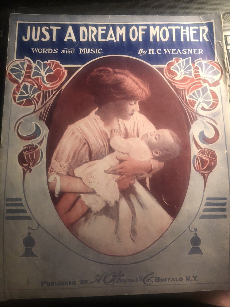 5-pack 11×14 sheet music pre-1920 Kids/Childhood Days