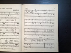 1956 Bill Haley Comet Sheet Music Saints Rock N&rsquo; Roll, See you Later Alligator