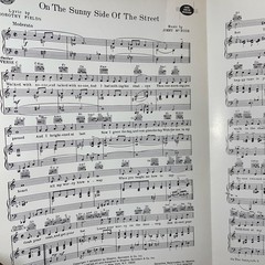 Sugar Babies Sheet Music 1979 Sunny Side Of The Street Piano Broadway Musical