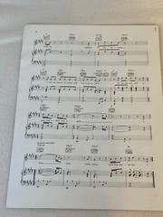John Lennon Yoko Ono Woman Sheet Music Piano Vocal Guitar 1981 Lenono
