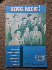 Vintage Sing Men! Number 3 Copyright 1953 Alfred B Smith
