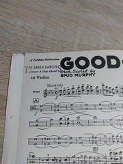 Good-bye Blues Full Score Vintage 8 Instruments Orchestra Robbins Modern Rhythm