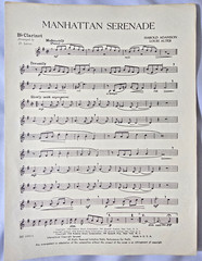 Vintage Clarinet Piano Sheet Music Lot 6 Pieces Begin The Beguine Stamitz