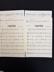 Carlos Rafael Rivera Tantra Large Guitar Ensemble Score & Parts Guitar Orchestra