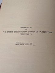Psalter Hymns – Copyright 1911, Third Issue January 1912 Edition – Hardcover