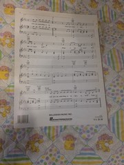 Something To Believe In Sheet Music Poison Piano, Vocal, Guitar 1990 Vintage