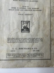 Twice 55 Plus Community Songs Sheet Music Book, C. C. Birchard & Co