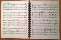 70 Songs 1940-1960 Spiral Songbook Home Library Series Popular Music Organ Vocal