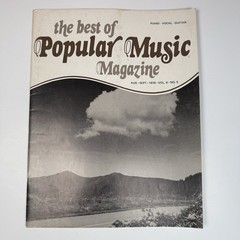 The Best Of Popular Music Magazine Aug Sept 1978 Vol 6 #5 Piano Vocal Guitar Vtg