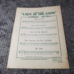 Economics Sheet Music from Love Life by Weill Lerner P/V/G 1948