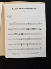 Sacred Brass Trio Sheet Music Lot 3 Complete Sets Church Ensemble Music