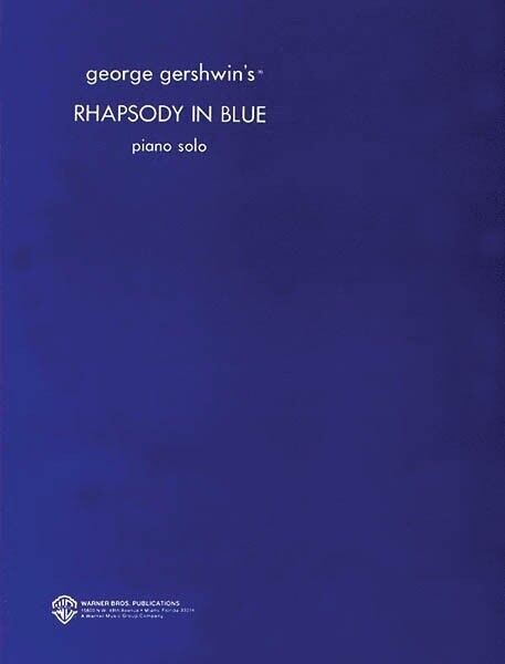 George Gershwin Rhapsody in Blue Solo 000321589 Original Piano Music Sheet Book