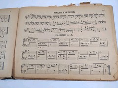 1900 The Cable Organ Method Antique Song Book Chicago Cottage Organ Company Vtg