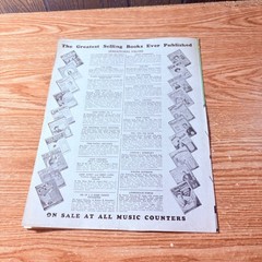 The Irish Washerwoman Piano Solo Sheet Music By Mort H. Glickman Calumet 1935