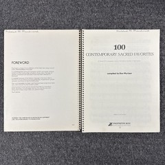 100 Contemporary Sacred Favorites Vol 1 & 2 (1977-1980) Bill Gaither Honeytree