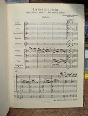 G. Rossini: La Scala di Seta: Edition Eulenburg No. 1113: Miniature Score
