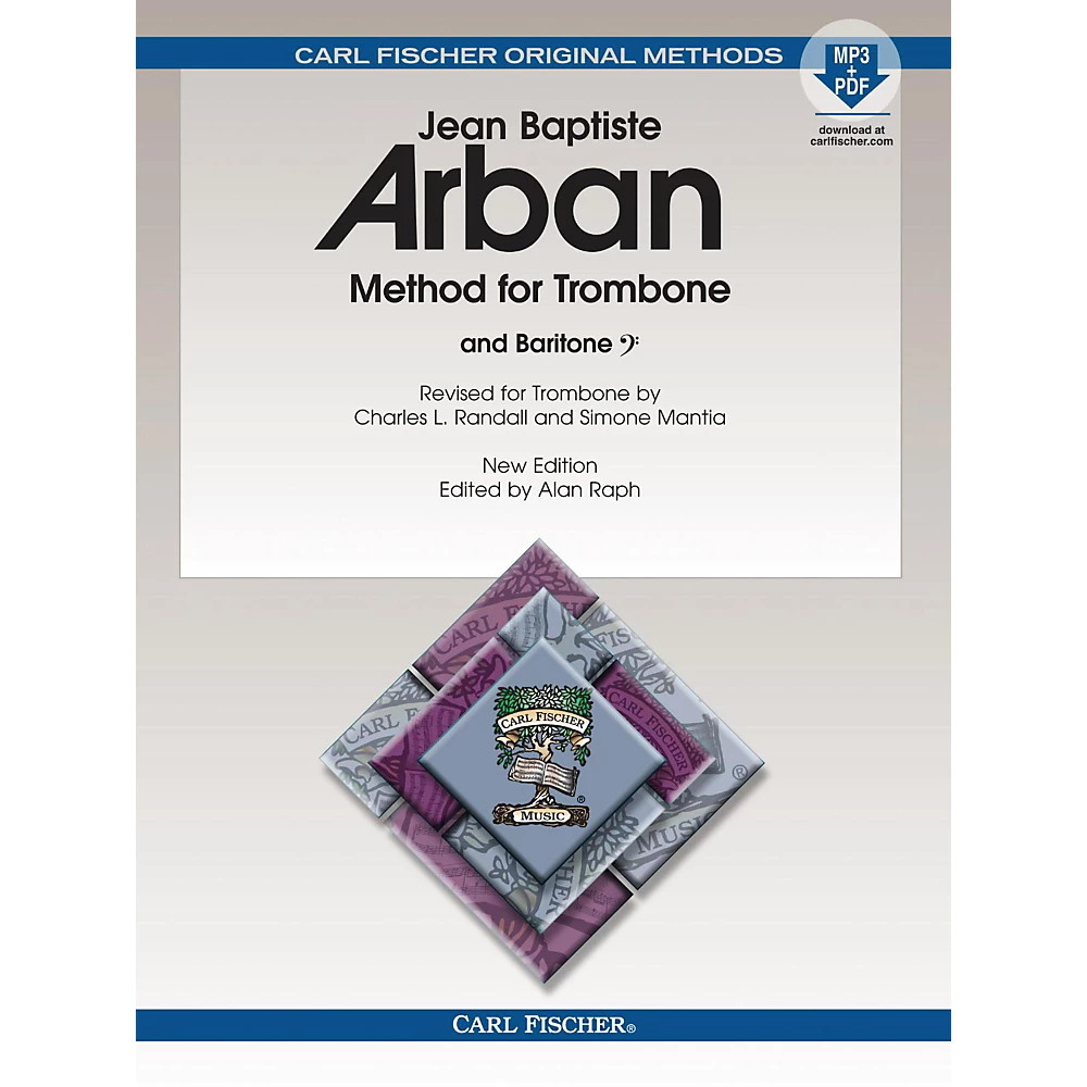 Carl Fischer Arban Complete Conservatory Method For Trombone Spiral Bound