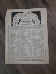 1924 General Grant&rsquo;s Grand March. E. Mack. Sheet Music