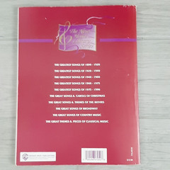 Greatest Songs 1890-1920 piano vocal chords sheet music 49 Songs 112 pages