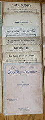 Vintage 1920&rsquo;s Violin Piano Waltz Fox Trot Sheet Music Concertina Lot 25 Antique