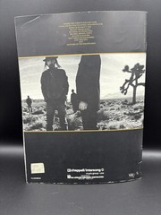 U2 The Joshua Tree Songbook 1987 Hal Leonard Sheet Music Rock Chords