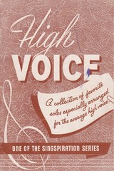Vintage High Voice 1948 Singspiration series #1 Gospel Solos High Vocal Range