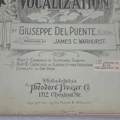 Antique sheet Musical Reference 1897 collectible paper ephemera Guide Song Book.