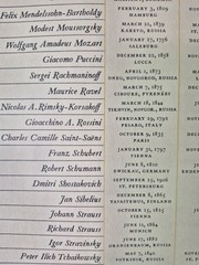 From Bach to Gershwin: Two and one half Centuries of Music up to 1944 Poster